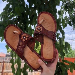 Authentic Mexican Búfalo Platform Sandals